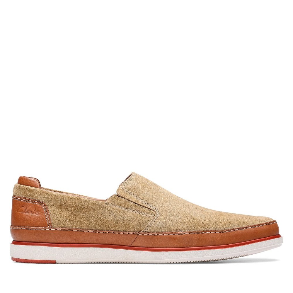 Men's Clarks Bratton Step Slip-on Sneaker - Picture 2 of 7